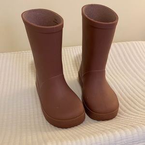 Zara Girls Dusty Pink rainboot